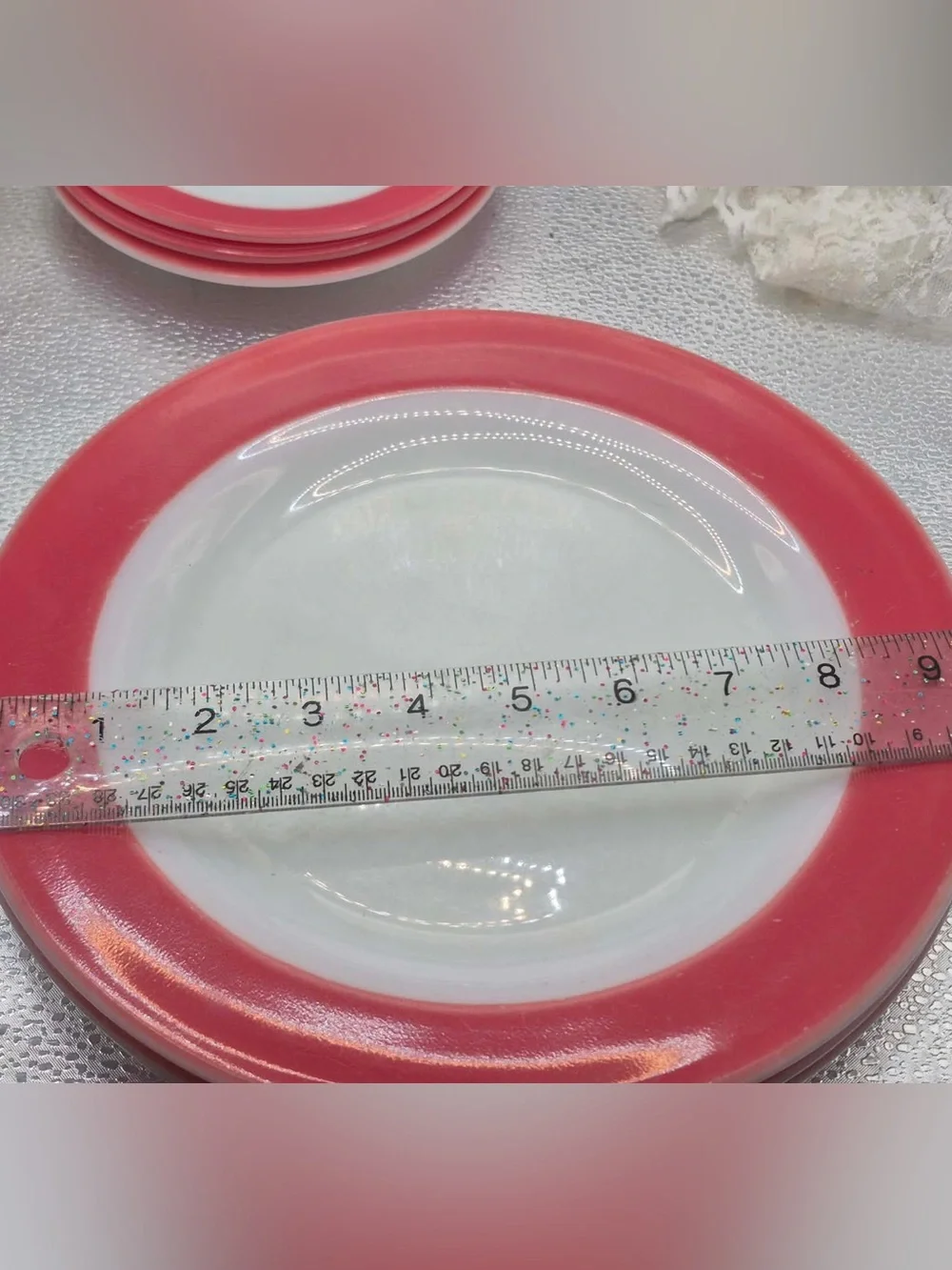 Vintage Pyrex Pink Flamingo 7pc Hostess Set, Milk Glass & Coral Replacements